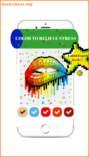Color XO - Pixel Art Color By Number Coloring Book screenshot