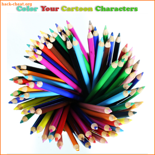 Color Your Cartoon Characters screenshot