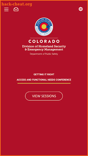 Colorado DHSEM Conference screenshot