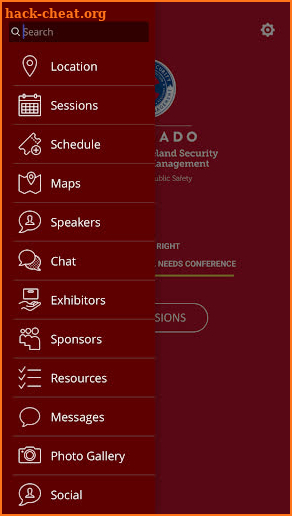 Colorado DHSEM Conference screenshot