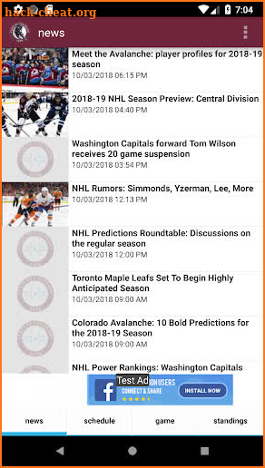 Colorado Hockey - Avalanche Edition screenshot