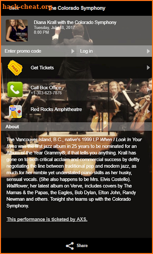 Colorado Symphony screenshot