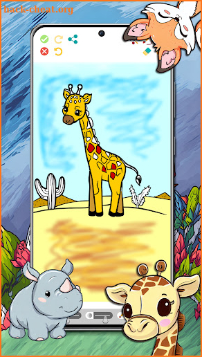 ColorBear - Kids Coloring Book screenshot