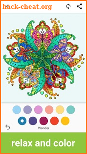 Colorflow: Adult Coloring & Mandala screenshot