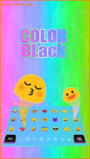 Colorful Black Keyboard screenshot