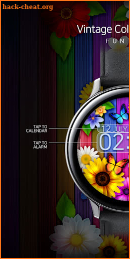 Colorful Bloom - Watchface screenshot