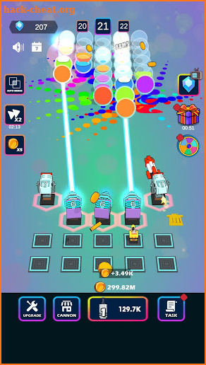 Colorful Bombing 3D screenshot