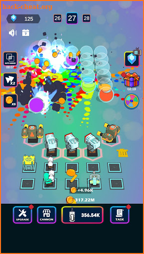 Colorful Bombing 3D screenshot