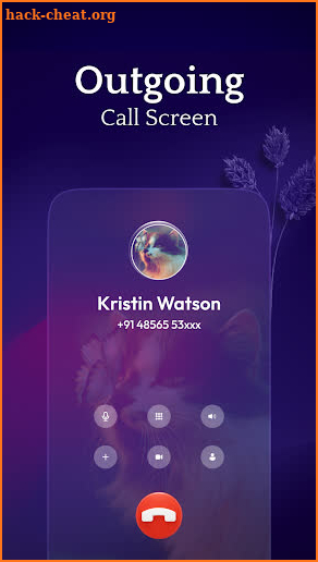Colorful Call Screen screenshot