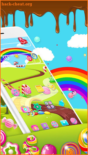 Colorful Candy Unity Theme screenshot