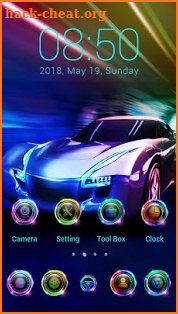 Colorful Car GO Launcher Theme screenshot