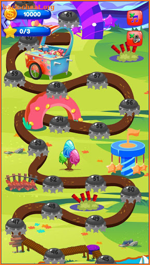 Colorful-Diamonds Match Cubes Game screenshot