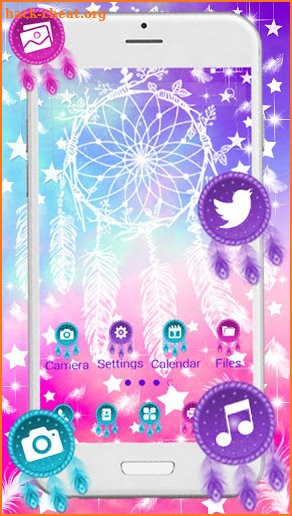 Colorful, Dream, Catcher Theme & Live Wallpaper screenshot