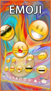 Colorful Emoji Keyboard screenshot