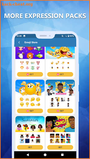 Colorful Emoji Message screenshot