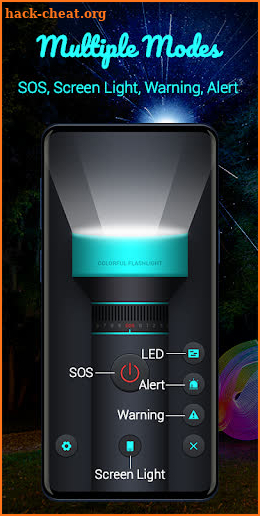 Colorful Flashlight screenshot