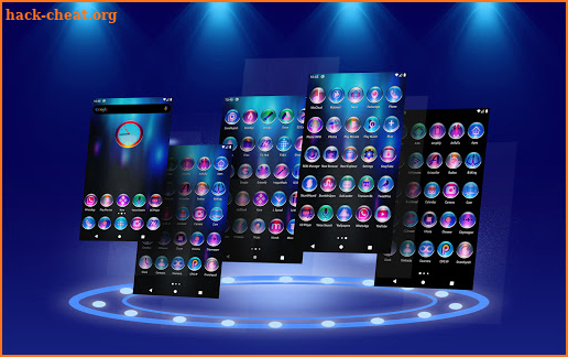 Colorful Glass Pix UI Icon Pack Paid screenshot