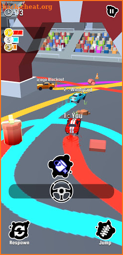 Colorful Racing: Battle of the Art Racers screenshot