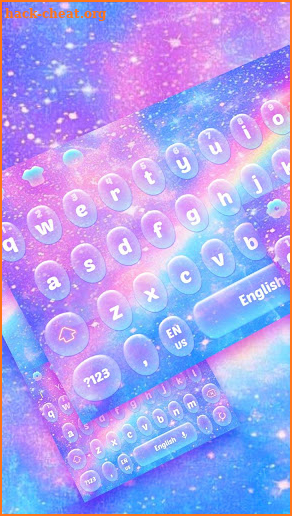 Colorful Rainbow Keyboard screenshot