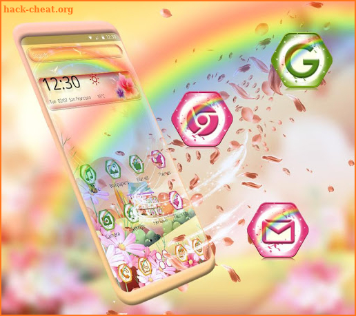 Colorful Rainbow Theme screenshot