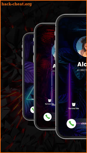 Colorful Screen Incoming Call screenshot
