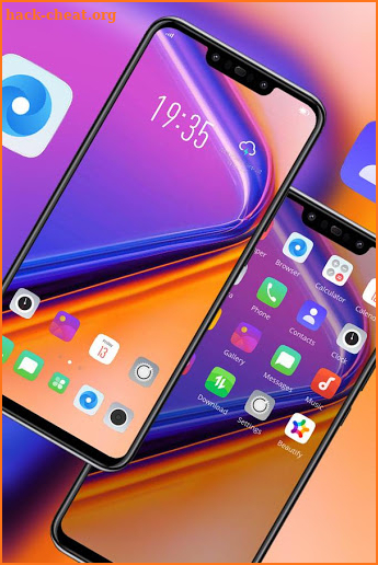 Colorful theme OnePlus 7 Pro launcher screenshot