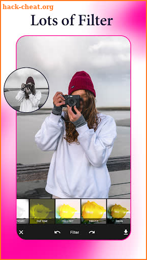 Colorful U - Selfie Camera and Picture editing screenshot