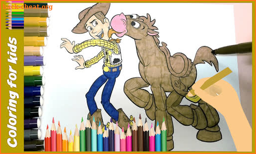 ColorFun: Kids Coloring ToyStory screenshot