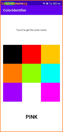 Coloridentifier screenshot