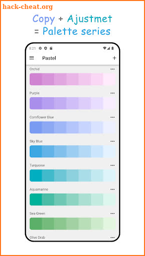 Colorific: Color Palette screenshot