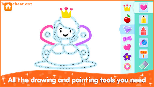 Coloring and Drawing For Girls screenshot