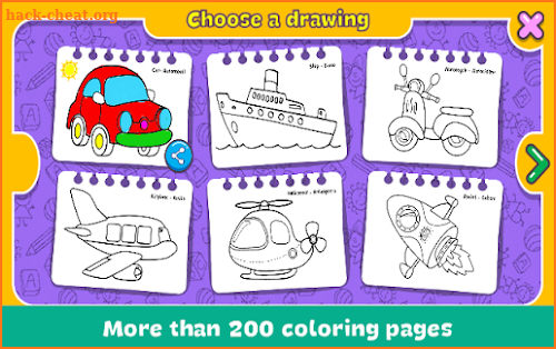 Coloring & Learn screenshot