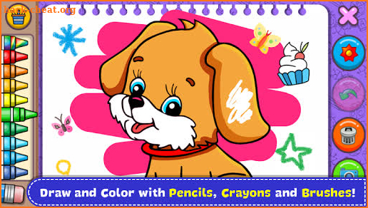 Coloring & Learn Animals - Kids Games screenshot