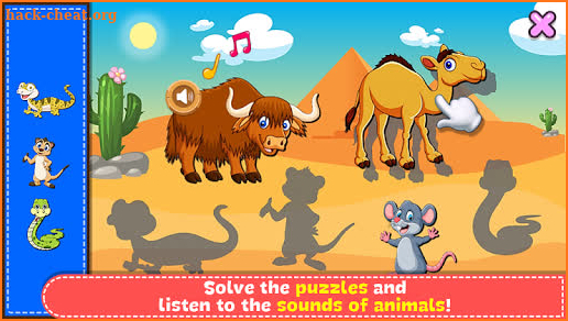 Coloring & Learn Animals - Kids Games screenshot