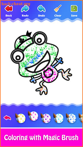 Coloring and learn - Coloring animals doodle magic screenshot