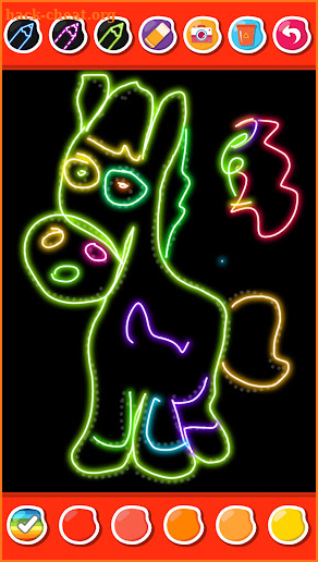 Coloring and learn kids doodle screenshot