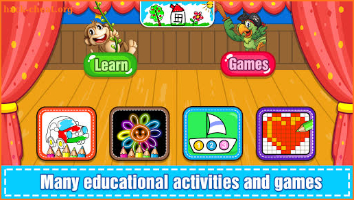 Coloring and Learning screenshot