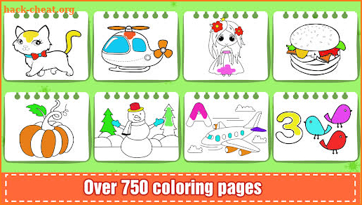 Coloring and Learning screenshot