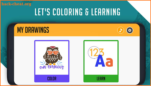 Coloring & Learning: Characters, Alphabets, Digits screenshot