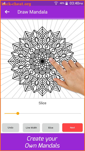 Coloring Art Book: Mandala Drawing, Painting Pages screenshot