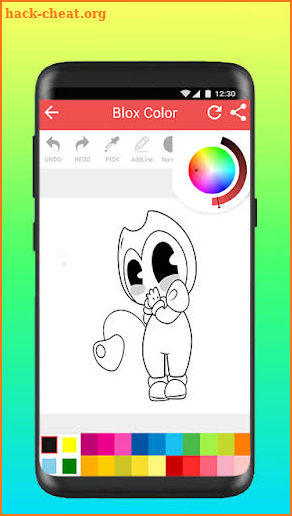 Coloring Bendy Book 2020 screenshot