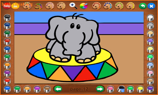 Coloring Book 10: Baby Animals screenshot