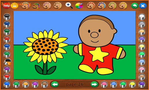 Coloring Book 13: Kid's Stuff screenshot