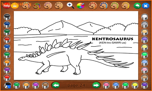 Coloring Book 2 Lite: Dinosaurs screenshot
