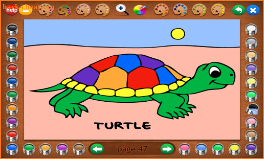 Coloring Book 3 Lite: Animals screenshot
