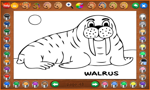 Coloring Book 3 Lite: Animals screenshot