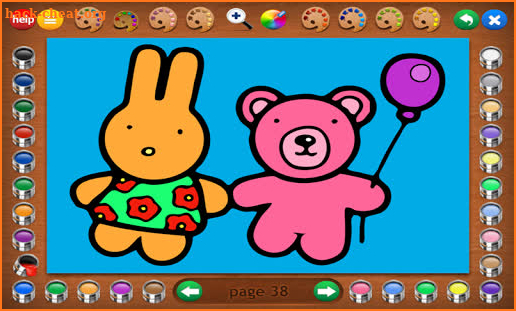 Coloring Book 7: Toys screenshot