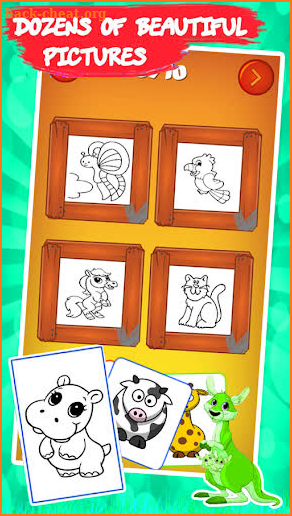 Coloring Book Animal screenshot