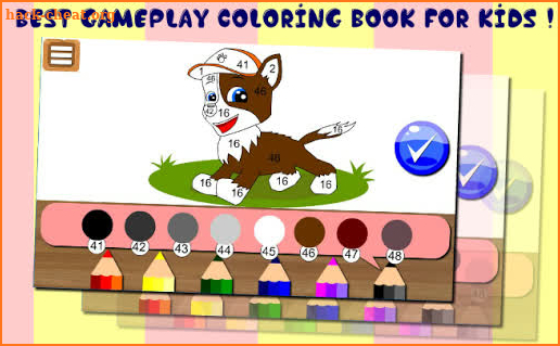 Coloring Book Animal For Kids : Little Bee screenshot