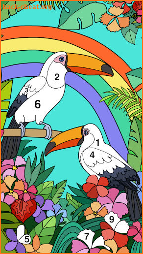 Coloring Book - Color by Number & Paint by Number screenshot